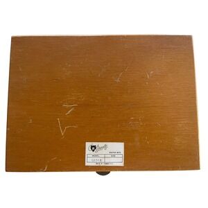 Vintage Grizzly G1518 Router Bit Set Wood Case Stanley Skil Bosch Woodworking